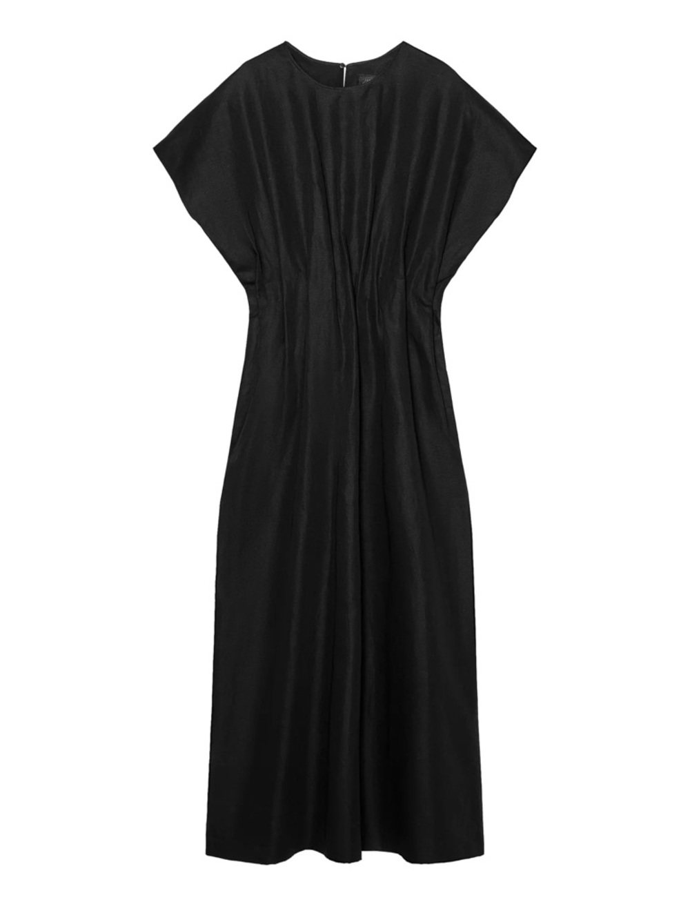 Zara Black Pleated Dress